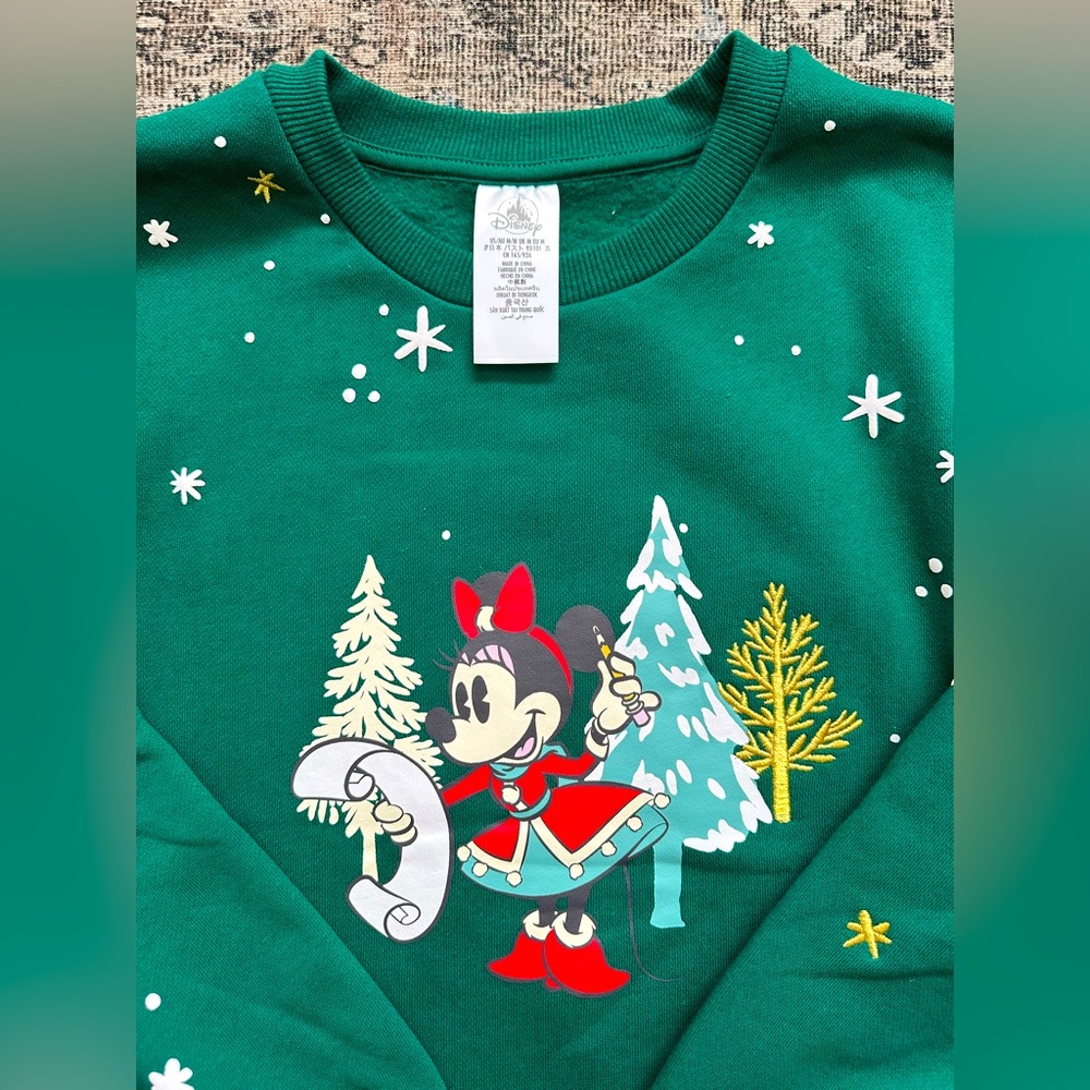 Minnie Mouse Holiday Pullover Sweatshirt